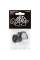 Медиаторы Dunlop 482P1.5 Tortex Pitch Black Jazz III Player's Pack 1.5 mm (12 шт.)