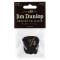Медиаторы Dunlop 483P03TH Genuine Celluloid Black Thin Player's Pack (12 шт.)