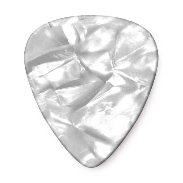 Медіатори Dunlop 483P04HV Genuine Celluloid White Pearloid Heavy Player's Pack (12 шт.)