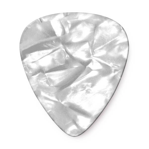 Медиаторы Dunlop 483P04TH Genuine Celluloid White Pearloid Thin Player's Pack (12 шт.)