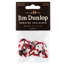 Медиаторы Dunlop 483P06MD Genuine Celluloid Confetti Medium Player's Pack (12 шт.)