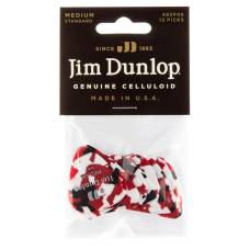 Медиаторы Dunlop 483P06MD Genuine Celluloid Confetti Medium Player's Pack (12 шт.)