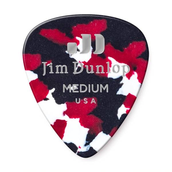 Медиаторы Dunlop 483P06MD Genuine Celluloid Confetti Medium Player's Pack (12 шт.)