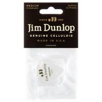 Медіатори Dunlop 483P01MD Genuine Celluloid Classic White Medium Player's Pack (12 шт.)