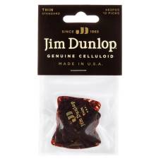 Медіатори Dunlop 483P05TH Genuine Celluloid Classic Shell Thin Player's Pack (12 шт.)