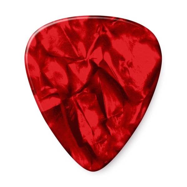 Медиаторы Dunlop 483P09HV Genuine Celluloid Classic Red Pearloid Heavy Player's Pack (12 шт.)