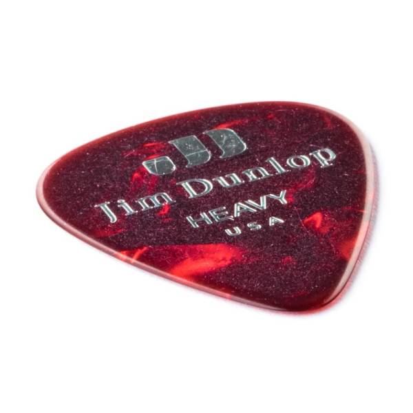 Медиаторы Dunlop 483P09HV Genuine Celluloid Classic Red Pearloid Heavy Player's Pack (12 шт.)