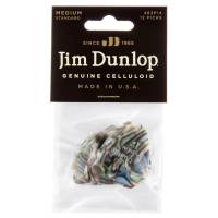 Медіатори Dunlop 483P14MD Genuine Celluloid Classic Abalone Medium Player's Pack (12 шт.)