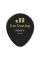 Медиаторы Dunlop 485P03HV Genuine Celluloid Teardrop Black Heavy Player's Pack (12 шт.)