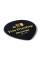 Медиаторы Dunlop 485P03MD Genuine Celluloid Teardrop Black Medium Player's Pack (12 шт.)