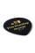 Медиаторы Dunlop 485P03MD Genuine Celluloid Teardrop Black Medium Player's Pack (12 шт.)