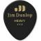 Медиатор Dunlop 485R03HV Genuine Celluloid Black Tear Drop Guitar Pick (1 шт.)