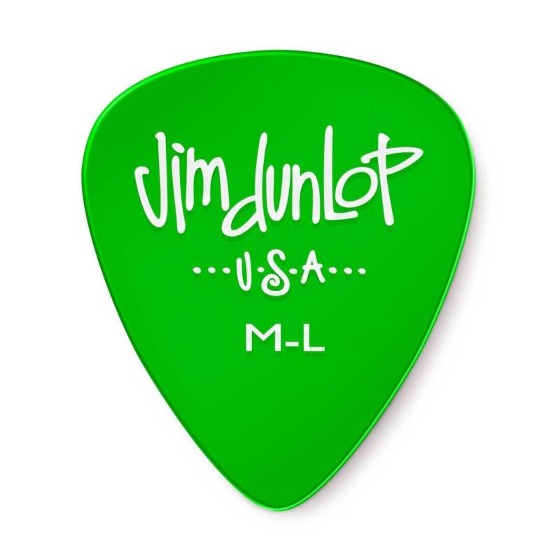Медіатор Dunlop 4861 Gels Green Medium Light Guitar Pick (1 шт.)