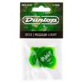 Медіатори Dunlop 486PML Gels Green Medium Light Player's Pack (12 шт.)