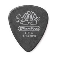Медиатор Dunlop 4880 Tortex Pitch Black Guitar Pick 1.14 mm (1 шт.)