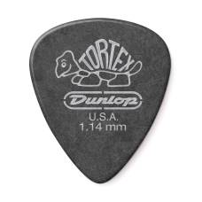 Медиатор Dunlop 4880 Tortex Pitch Black Guitar Pick 1.14 mm (1 шт.)