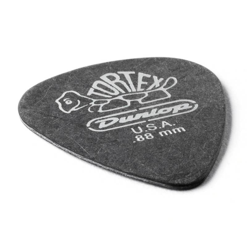 Медиаторы Dunlop 488P.88 Tortex Pitch Black Standard Player's Pack 0.88 mm (12 шт.)