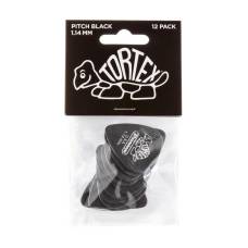 Медіатори Dunlop 488P1.14 Tortex Pitch Black Standart Guitar Pick 1.14 mm (12 шт.)