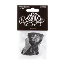 Медіатори Dunlop 488P1.14 Tortex Pitch Black Standart Guitar Pick 1.14 mm (12 шт.)