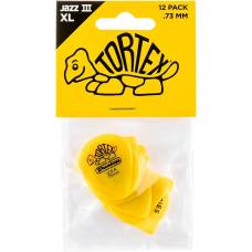 Медиаторы Dunlop 498P0.73 Tortex Jazz III XL Player's Pack 0.73 mm (12 шт.)