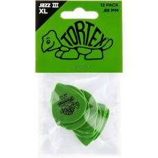 Медіатори Dunlop 498P0.88 Tortex Jazz III XL Player's Pack 0.88 mm (12 шт.)