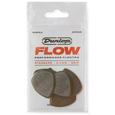 Медіатори Dunlop 549P2.0 Flow Standard Grip Picks 2.0 mm (6 шт.)