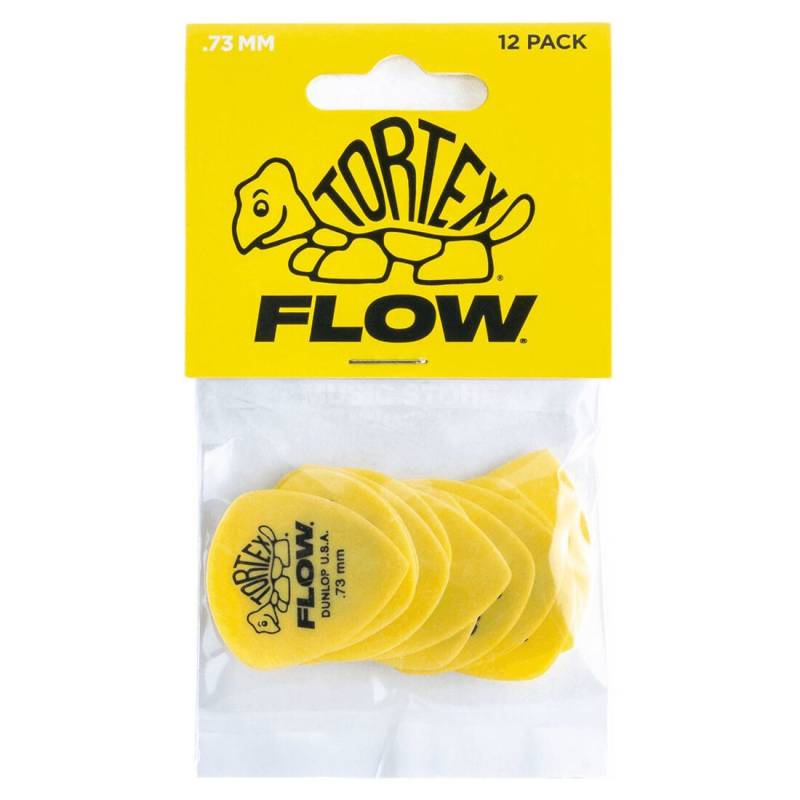 Медіатори Dunlop 558P Tortex Flow Pick 0.73 (12 шт.)