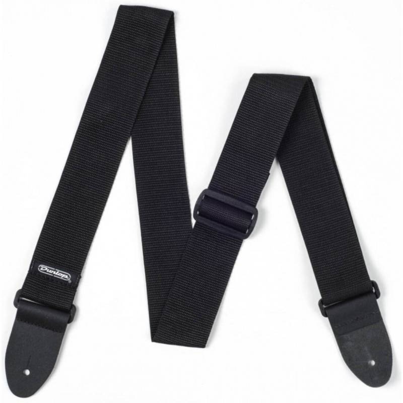 Ремень для гитары Dunlop D07-01BK Guitar Poly Strap Black