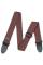 Ремінь для гітари Dunlop D27-01BR Ribbed Cotton Strap Brown