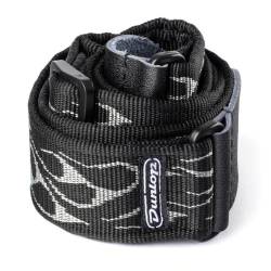 Ремінь для гітари Dunlop D3811GY Classic Flambe Gray Strap