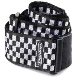 Ремінь для гітари Dunlop D3831BK Black & White Checkered Strap