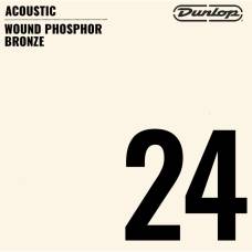 Струна Dunlop DAP24 Wound Phosphor Bronze .024