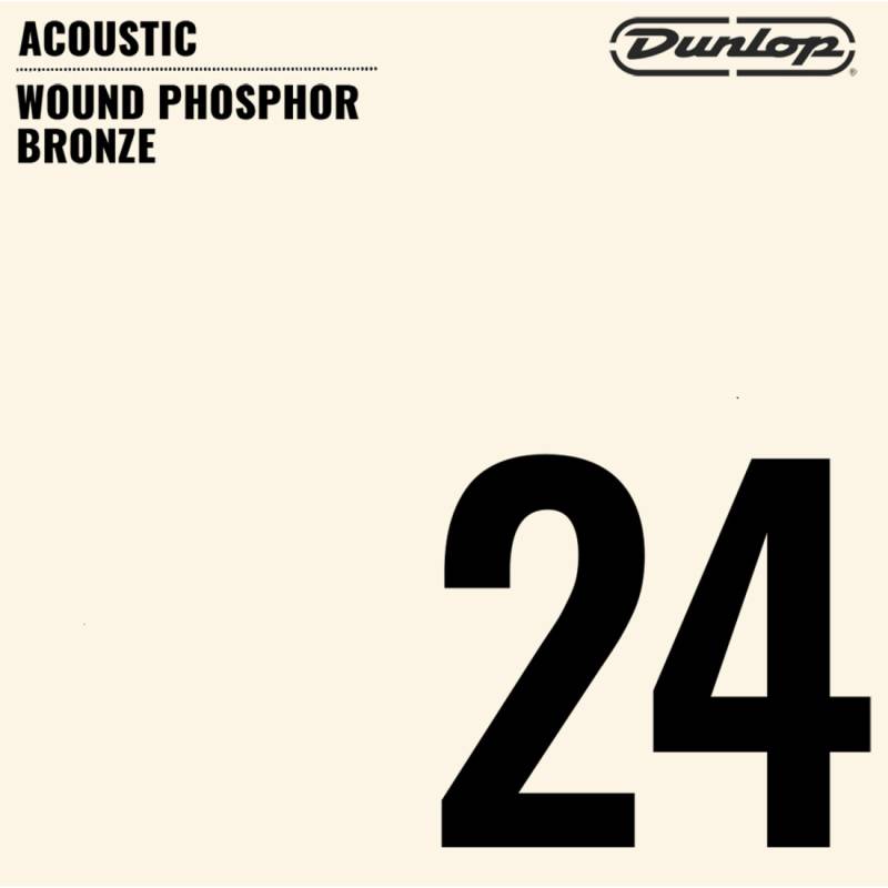 Струна Dunlop DAP24 Wound Phosphor Bronze .024