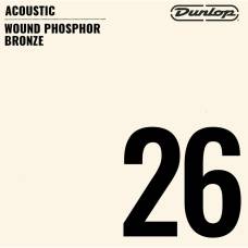 Струна Dunlop DAP26 Wound Phosphor Bronze .026