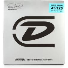 Струны для бас-гитары Dunlop DBMMS45125 Marcus Miller Super Bright 5 Strings 45/125