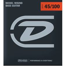 Струни для бас-гітари Dunlop DBN45100 Nickel Plated Steel 45/100