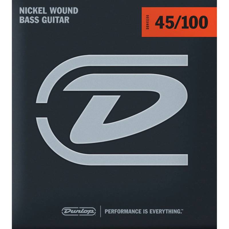 Струны для бас-гитары Dunlop DBN45100 Nickel Plated Steel 45/100