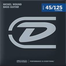 Струны для бас-гитары Dunlop DBN45125 Nickel Plated Steel 5 Strings Medium 45/125