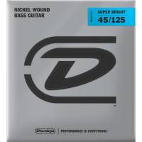 Струны для бас-гитары Dunlop DBSBN45125 Super Bright Nickel 5-Strings 45/125