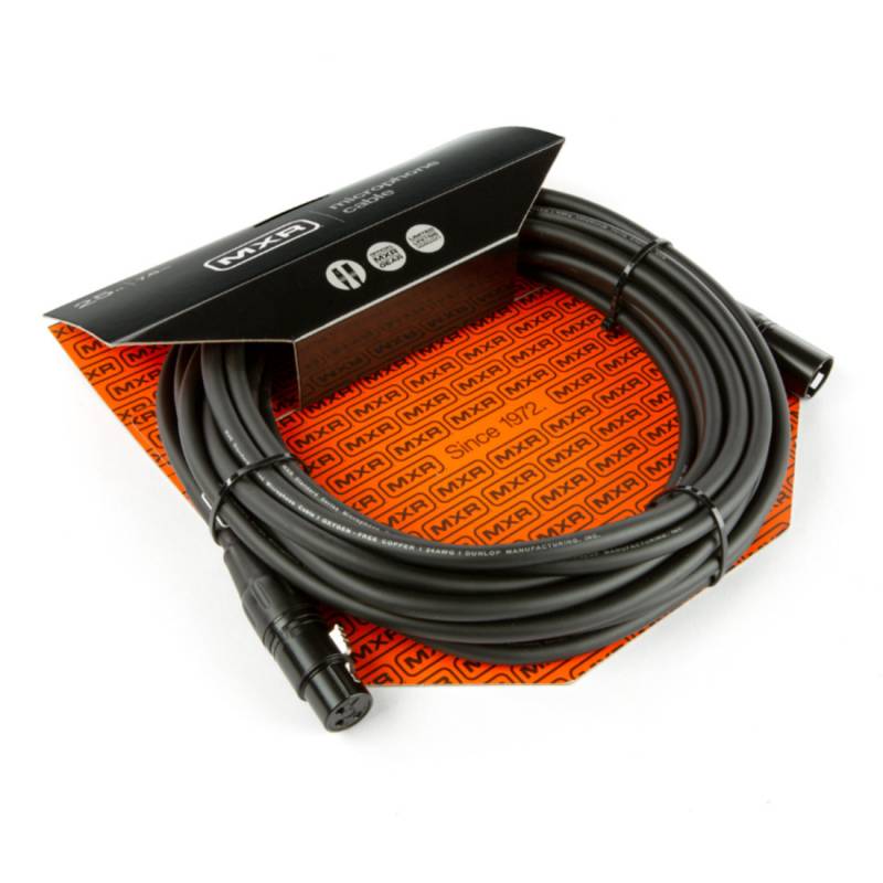 Кабель микрофонный Dunlop MXR DCM25 Microphone Cable 7,5м (25ft)