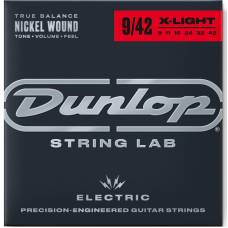 Струны для электрогитары Dunlop DEN0942 Light Nickel Plated Steel 9/42