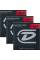 Струны для электрогитары Dunlop DEN1046-3P Medium Nickel Plated Steel 10/46