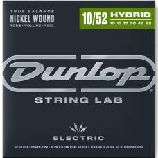 Струни для електрогітари Dunlop DEN1052 Light Top/Heavy Bottom Nickel Plated Steel 10/52