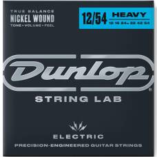 Струни для електрогітари Dunlop DEN1254 Heavy Nickel Plated Steel 12/54