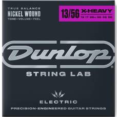 Струни для електрогітари Dunlop DEN1356 Extra Heavy Nickel Plated Steel 13/56