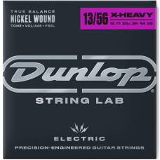 Струны для электрогитары Dunlop DEN1356 Extra Heavy Nickel Plated Steel 13/56