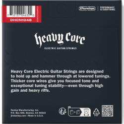 Струни для електрогітари Dunlop DHCN1048 Heavy Core 10/48