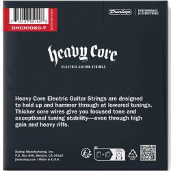 Струны для электрогитары Dunlop DHCN1060-7 Heavy Core 7 String 10/60
