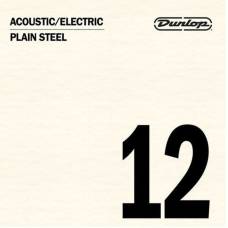 Струна Dunlop DPS12 Plain Steel String .012
