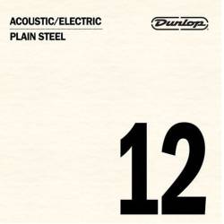 Струна Dunlop DPS12 Plain Steel String .012